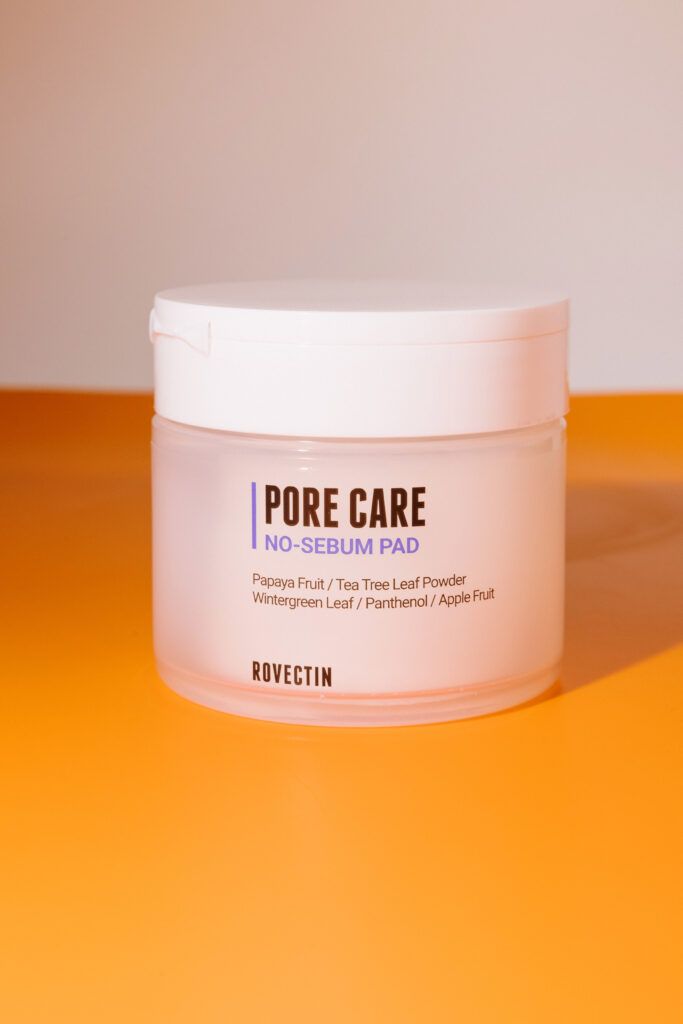 Тонер - пэды для работы с порами ROVECTIN Pore Care No-Sebum Pad 60шт