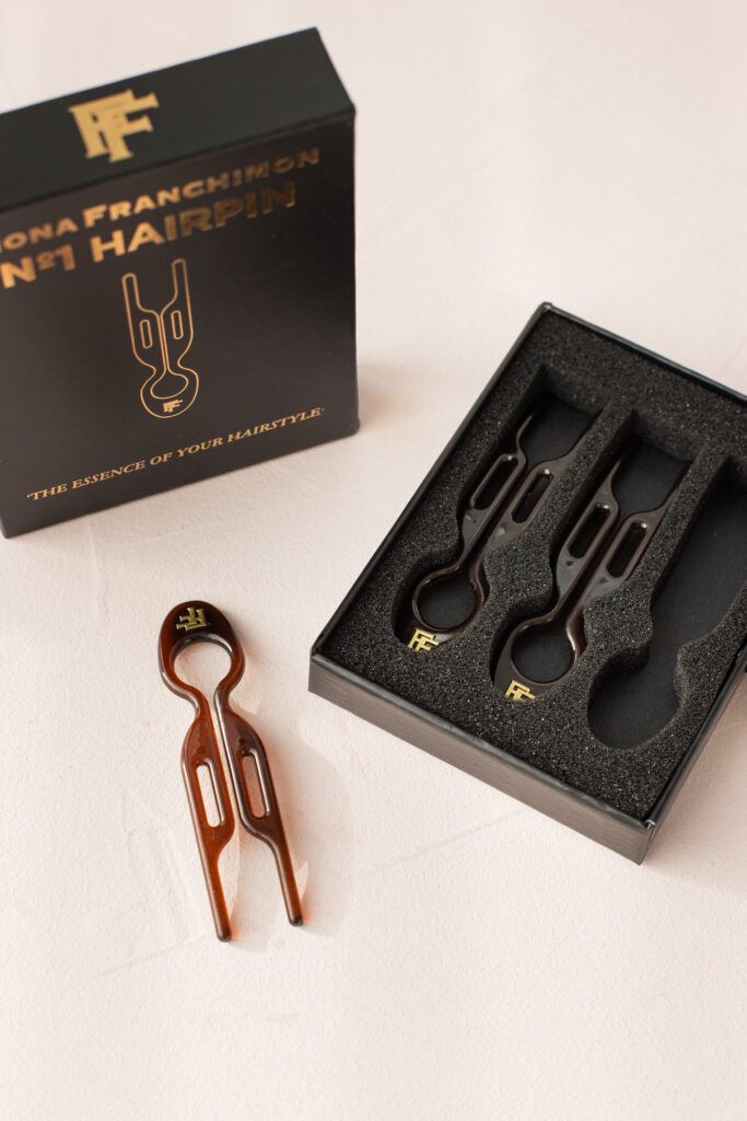 Шпилька Hairpin No1 Коричневая (Набор 3шт.)