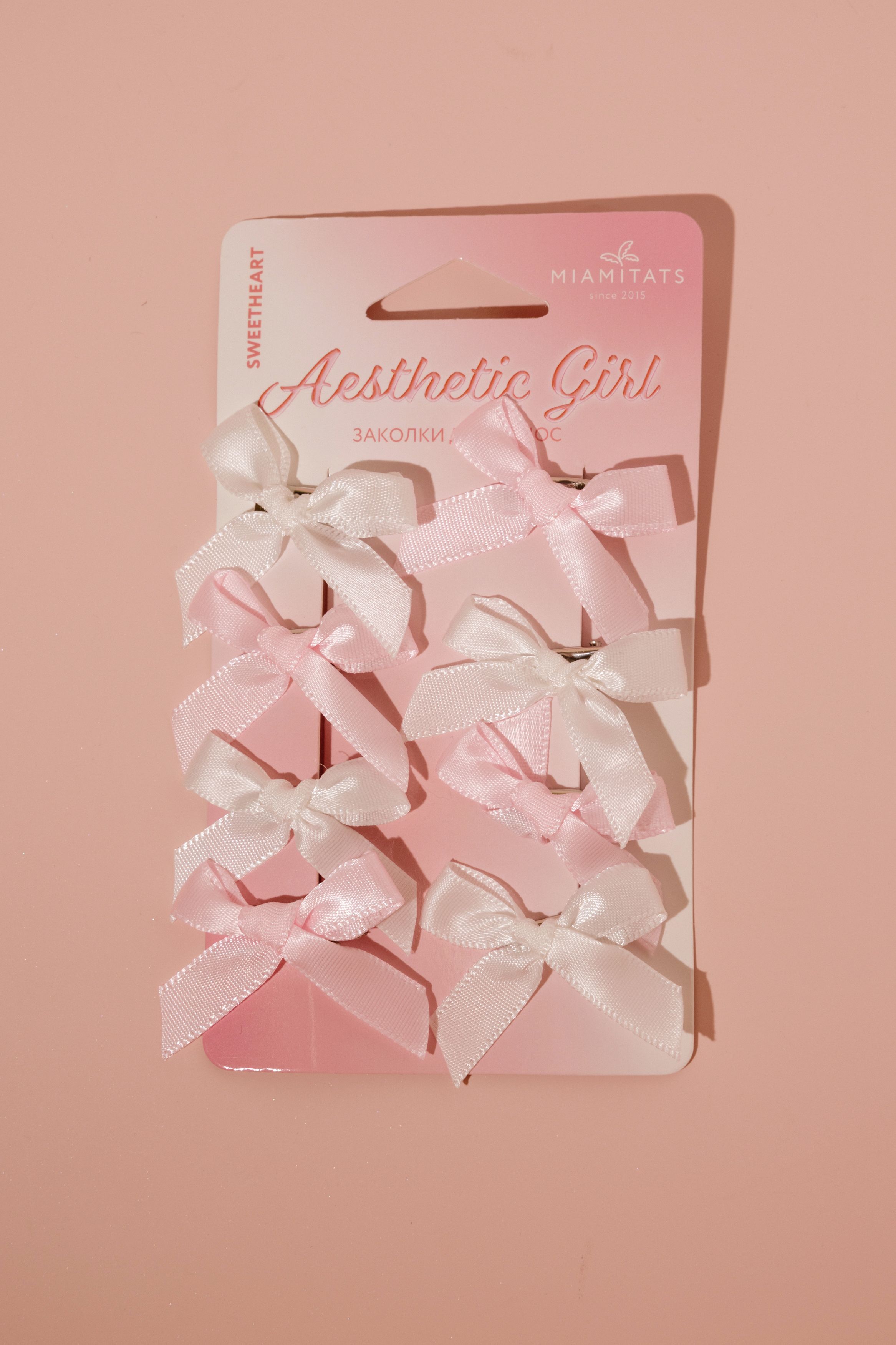 

Набор заколок AESTHETIC GIRL Sweetheart MIAMITATS