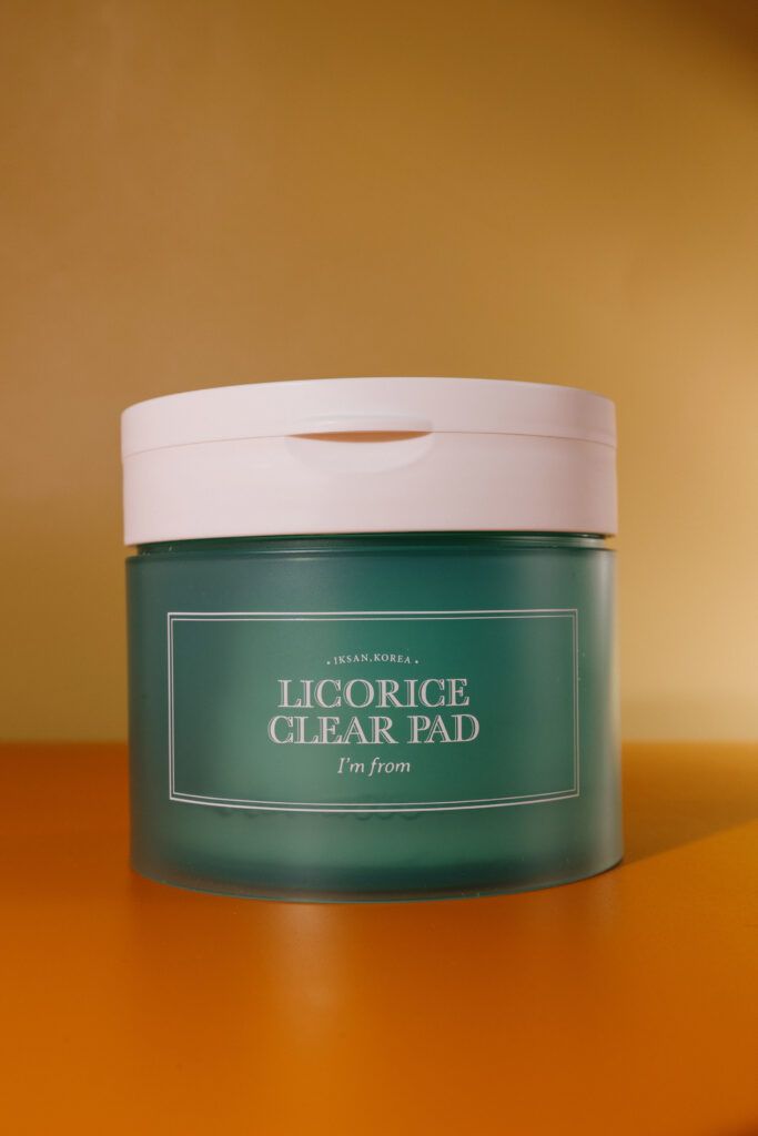 Успокаивающие тонер-пэды с 87% экстракта солодки I'm from Licorice Clear Pad 200ml (60шт)