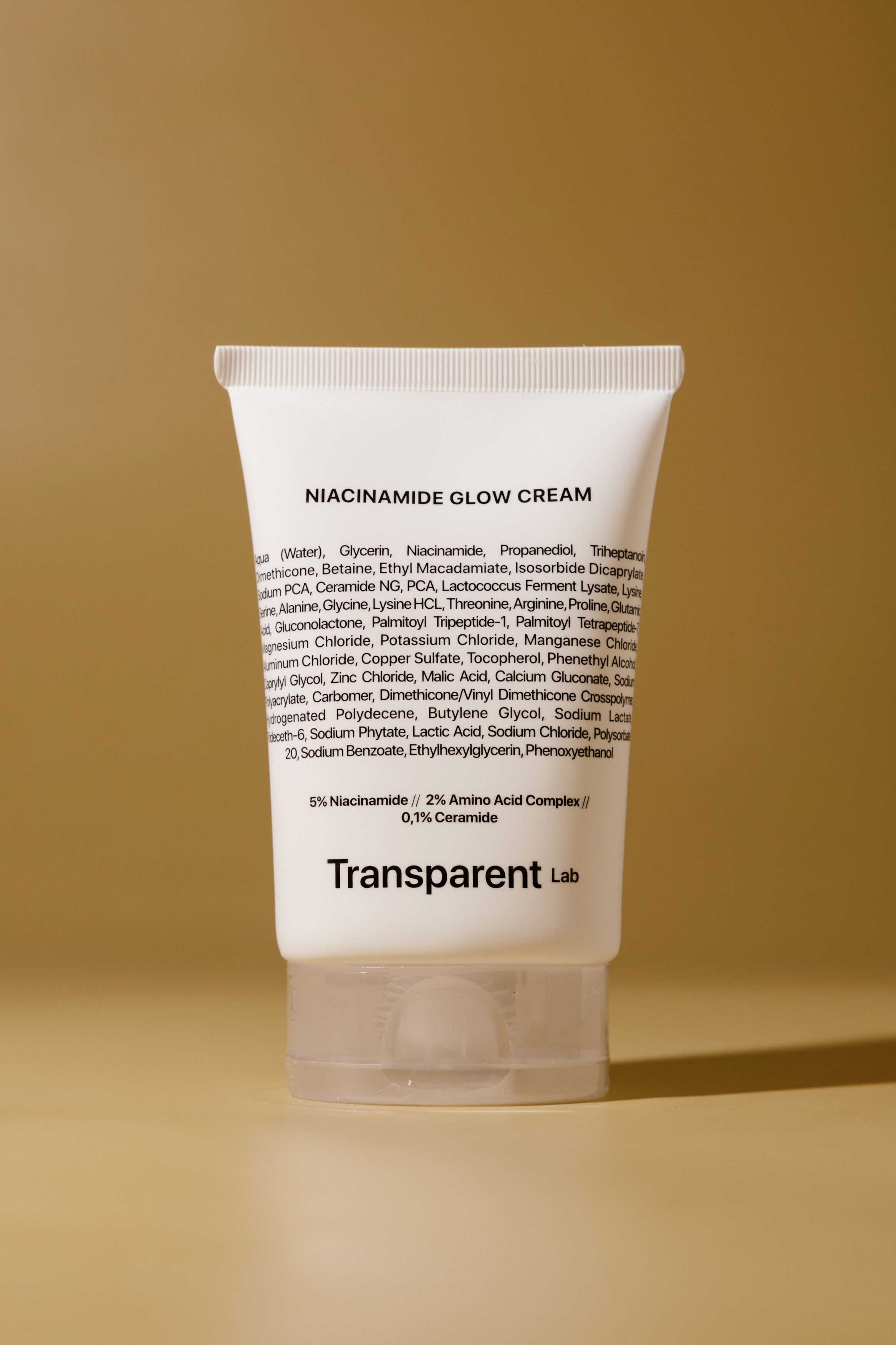 Крем для сияния и здоровья кожи с ниацинамидом и керамидами Transparent Lab Niacinamide Glow Cream 50ml