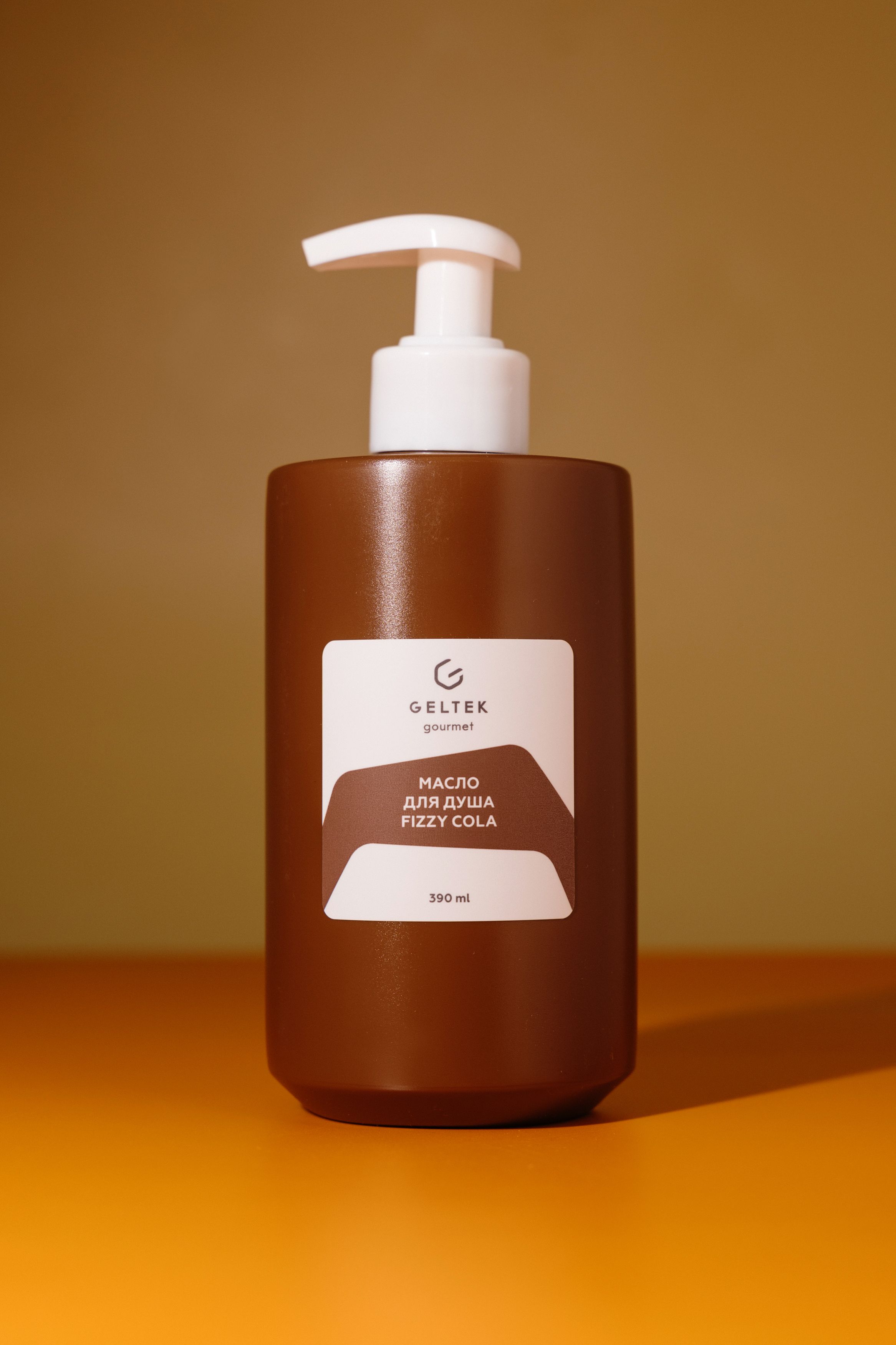 Масло для душа с ароматом колы Fizzy Cola Geltek 390ml