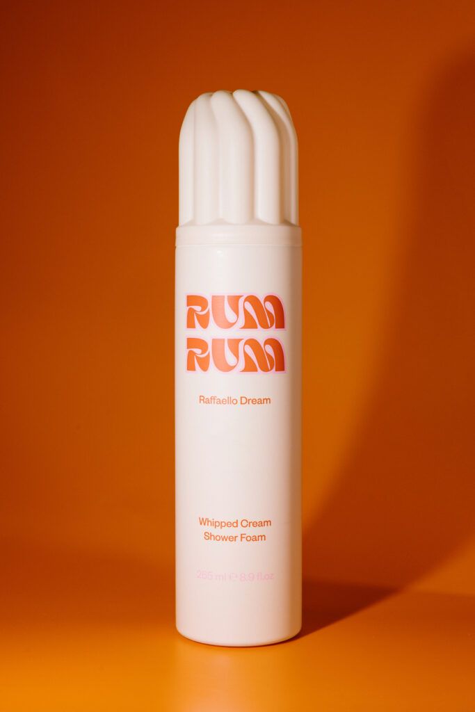 Пенка для душа-взбитые сливки "Рафаэлло: Вкус Наслаждения"RUMRUM Whipped Cream Shower Foam "Raffaello Dream" 265ml