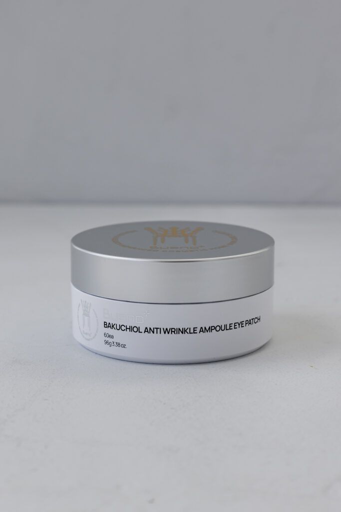 Подтягивающие патчи увеличенного размера с бакучиолом и ретинолом Bueno Bakuchiol Anti Wrinkle Ampoule Eye Patch 96g (60шт)
