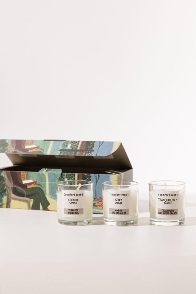 Набор "Трио аромасвечей" Comfort Zone Tranquillity Candle Set 35g+35g+35g