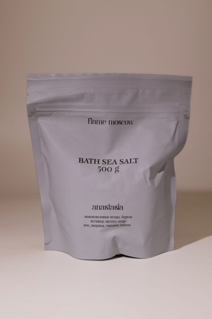 Соль для ванны Flame Moscow Anastasia 500g