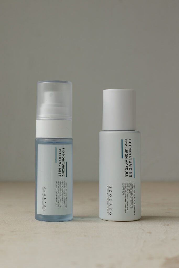 

BU// Лимитированный набор с гиалуроновой кислотой и гвайазуленом USOLAB Bio Hyaluron Set 50ml+50ml