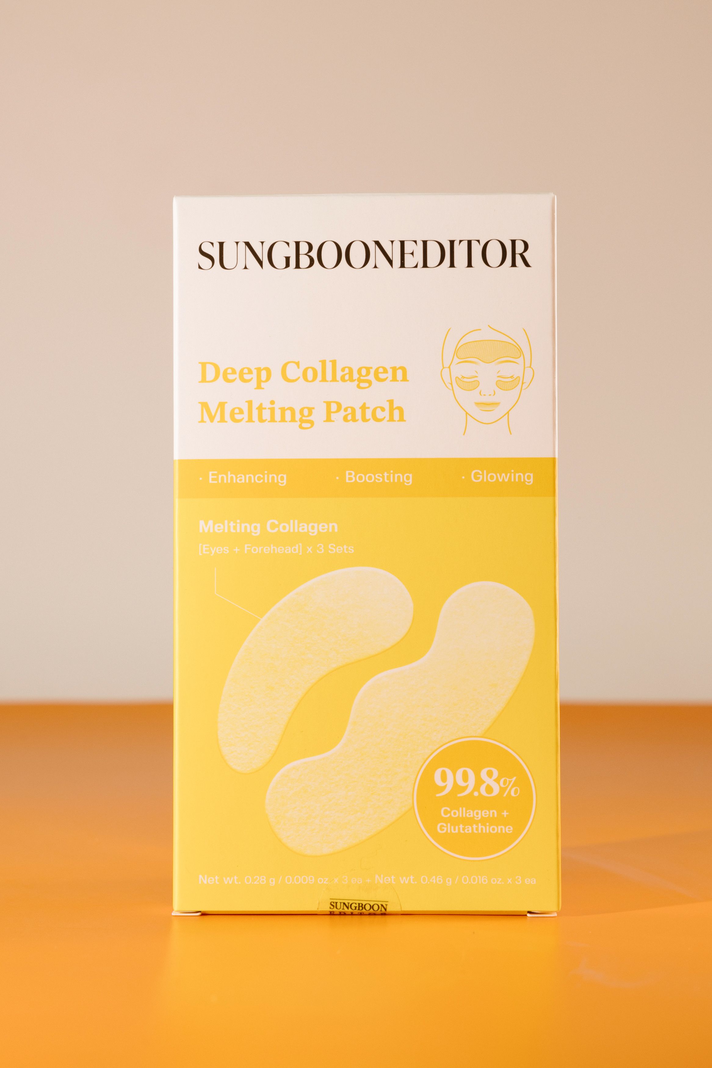 

Набор тающих патчей с коллагеном Sungboon Editor Deep Collagen Melting Patch (0,28g*3шт+0,46g*3шт)