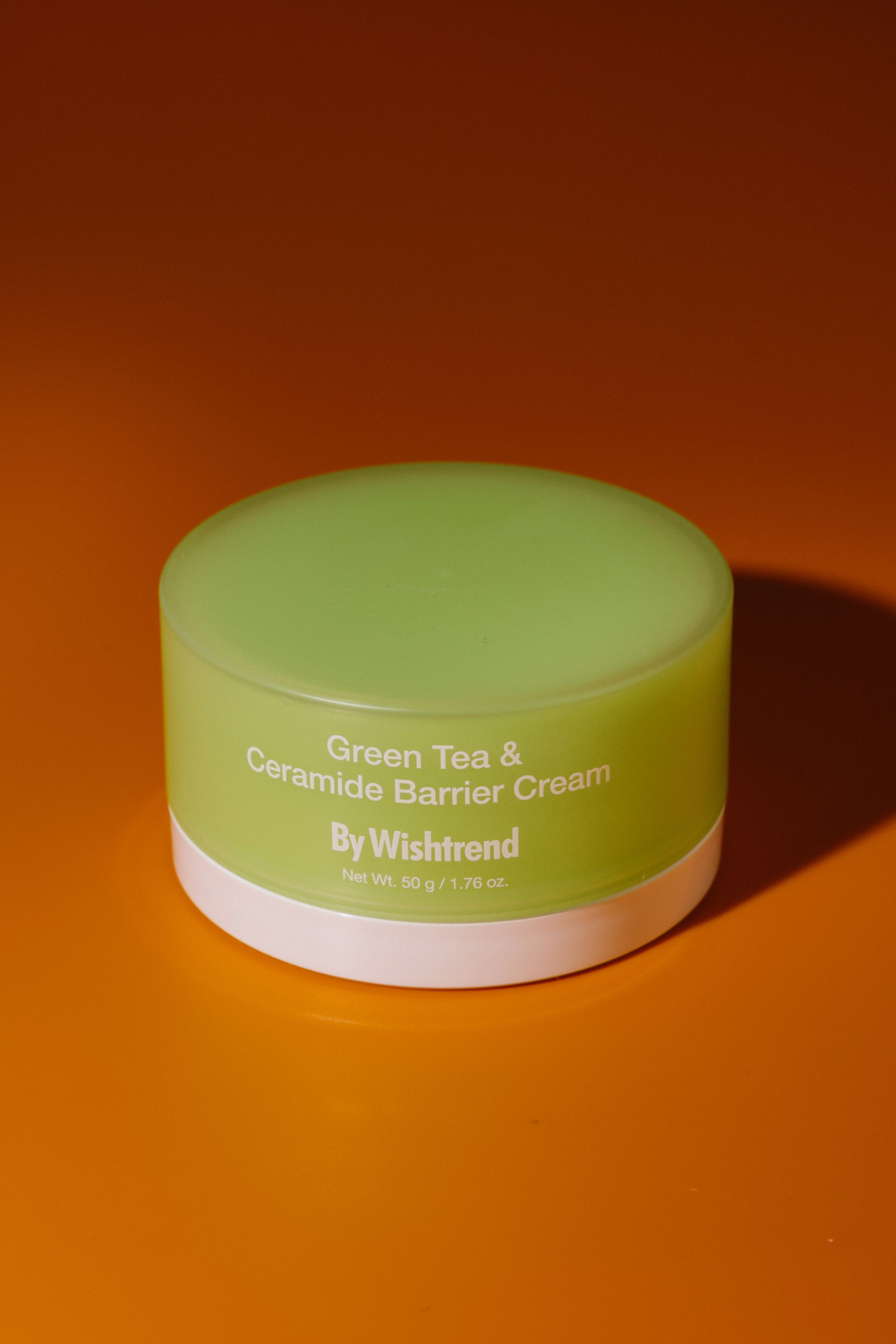 

Барьерный крем для лица BY WISHTREND Green Tea&Ceramide Barrier Cream 50g
