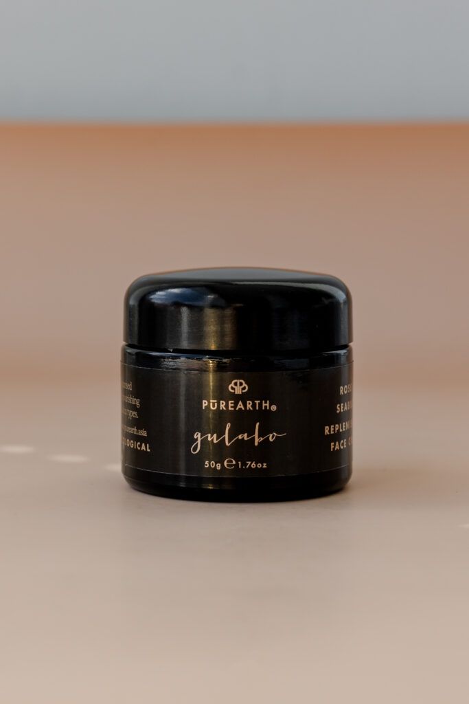 Питательный укрепляющий крем для лица с розой гулабо и облепихой PUREARTH Gulabo Rose & Seabuck Replenishing Face Creme 50g