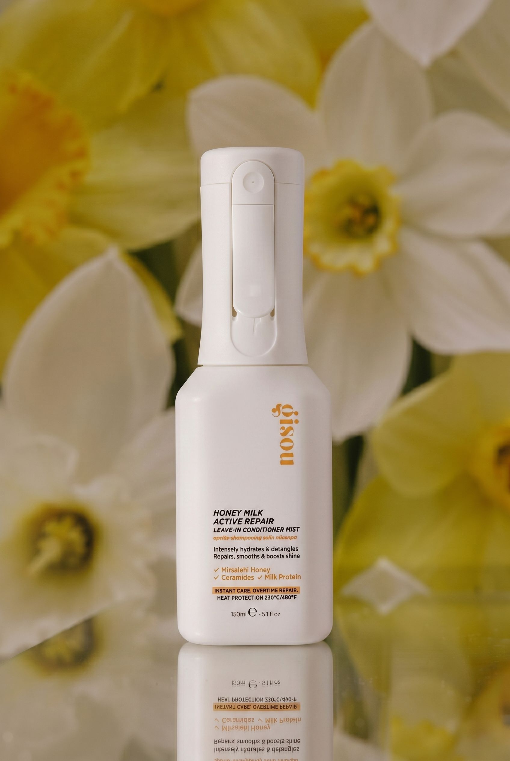 

Спрей-кондиционер для волос gisou Honey Milk Active Repair Leave In Conditioner Mist 150мл