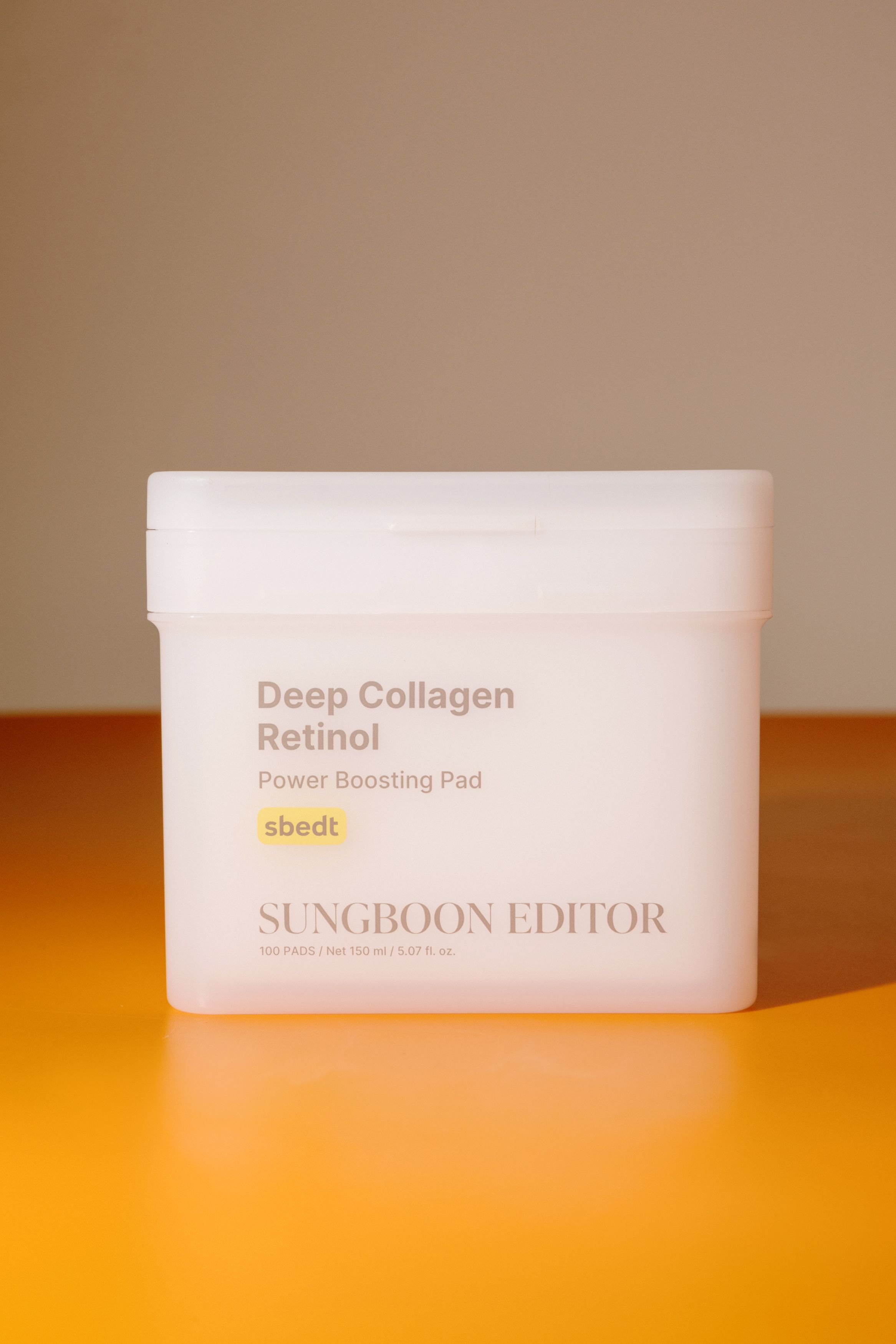 

Пэды с коллагеном и ретинолом Sungboon Editor Deep Collagen Retinol Power Boosting Pad 150ml (100EA)