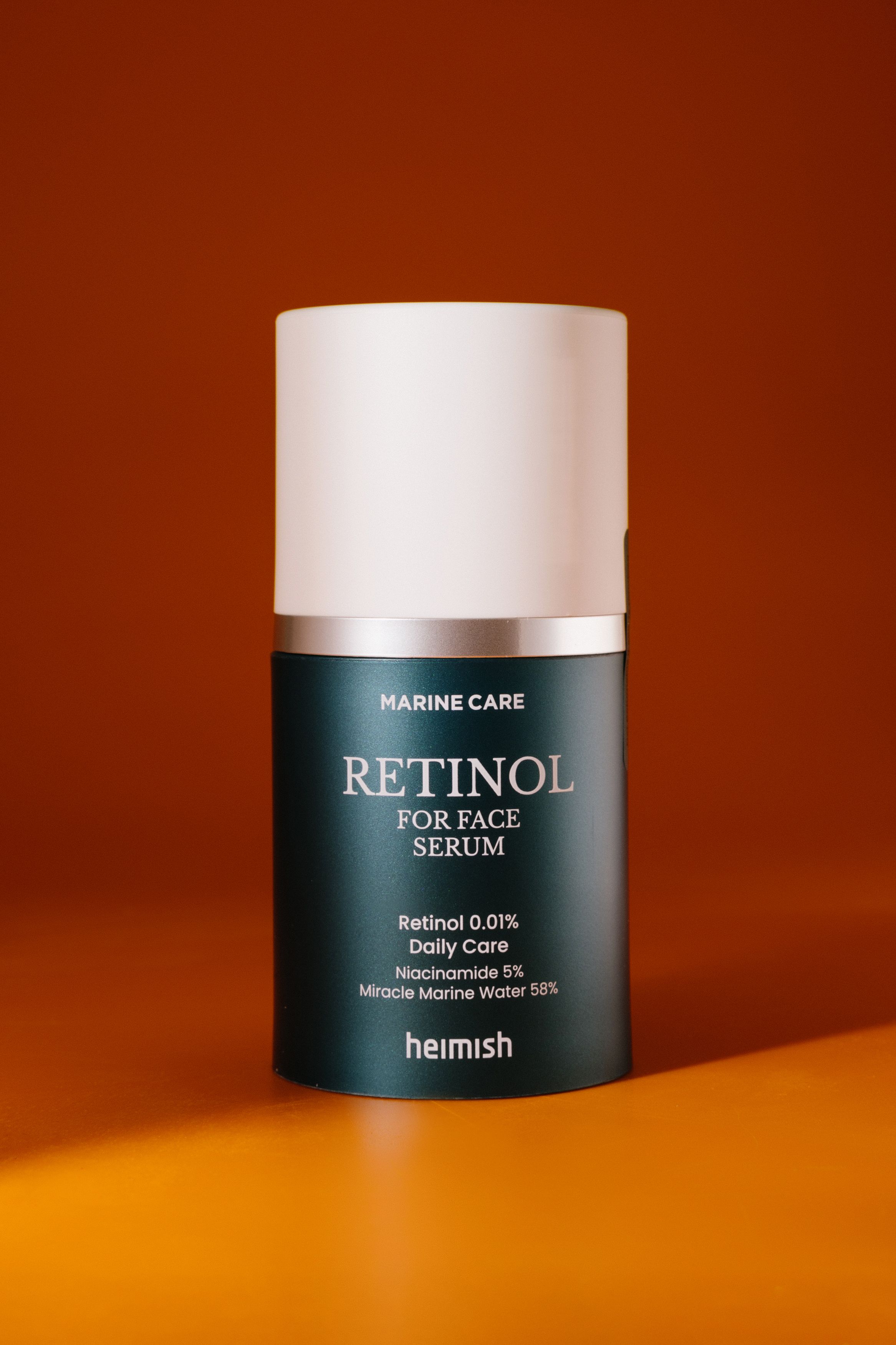 

Сыворотка с ретинолом и ниацинамидом HEIMISH Marine Care Retinol For Face Serum 50ml