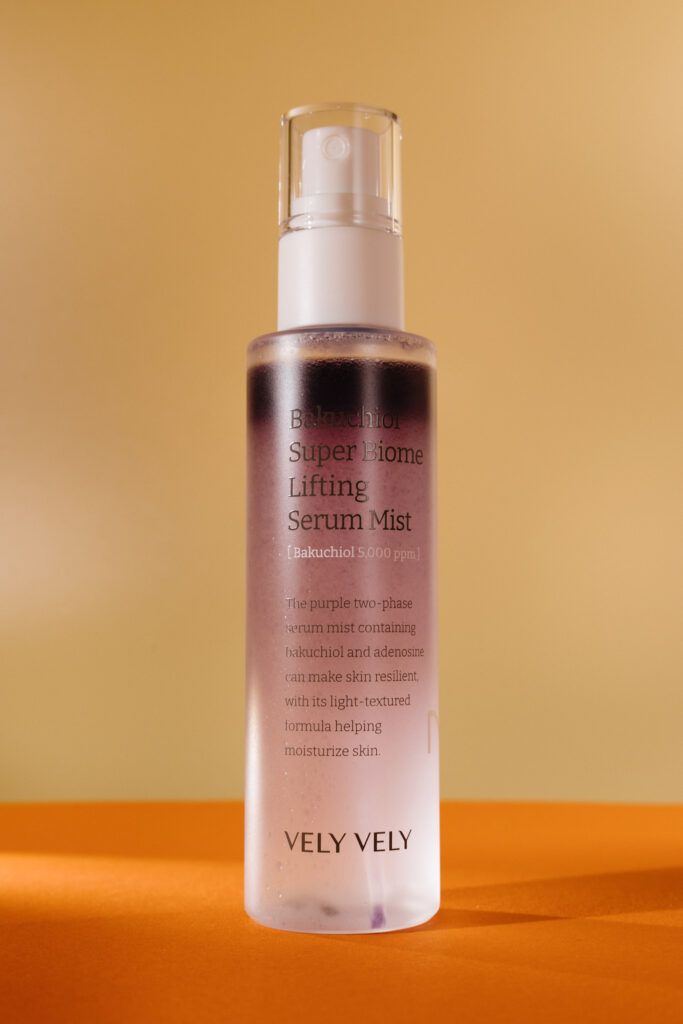 BU// Двухфазный антивозрастной мист Vely Vely Bakuchiol Super Biome Lifting Serum Mist 100ml