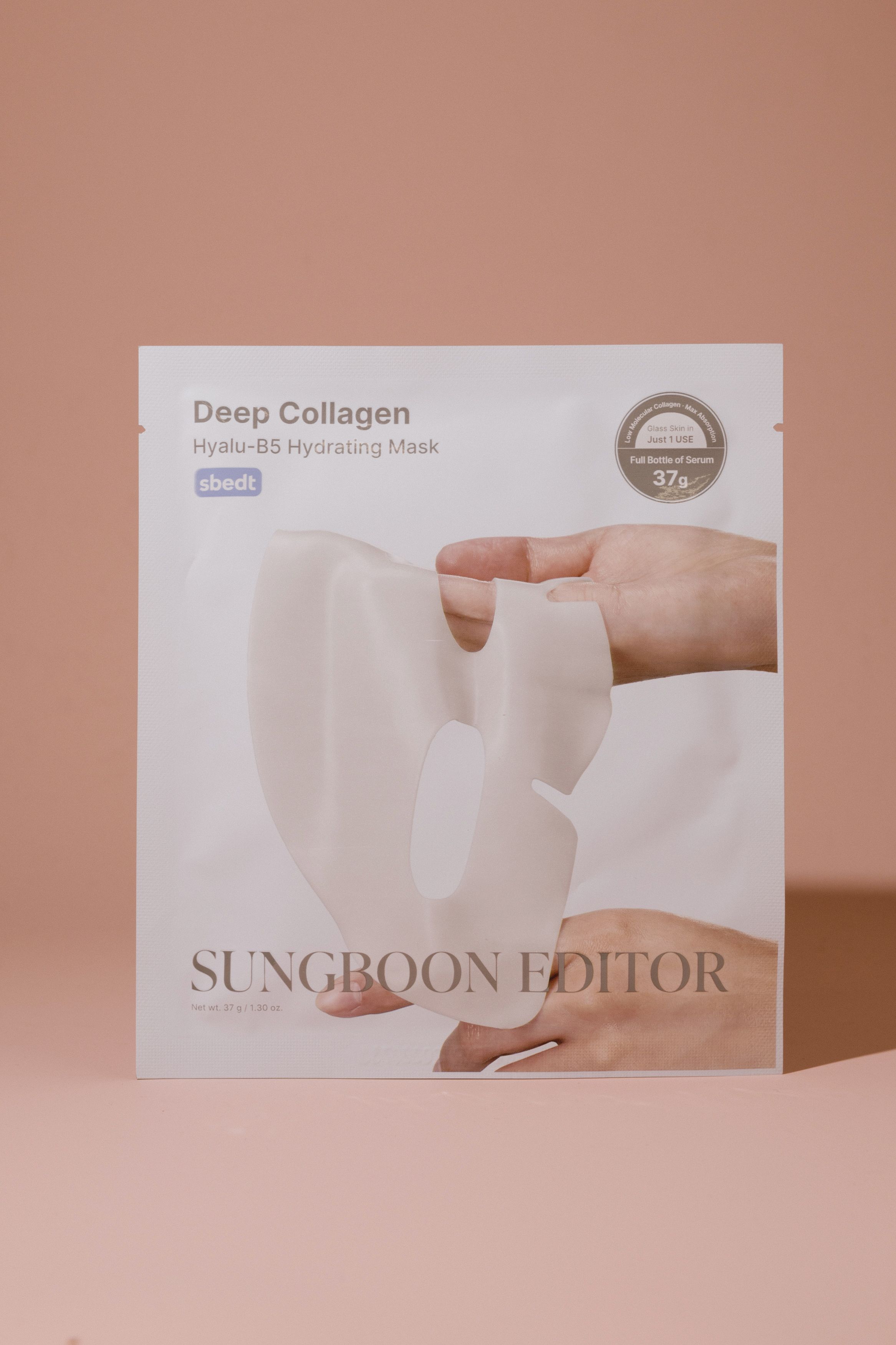 

Увлажняющая гидрогелевая маска Sungboon Editor Deep Collagen Hyalu-B5 Hydrating Mask 37г