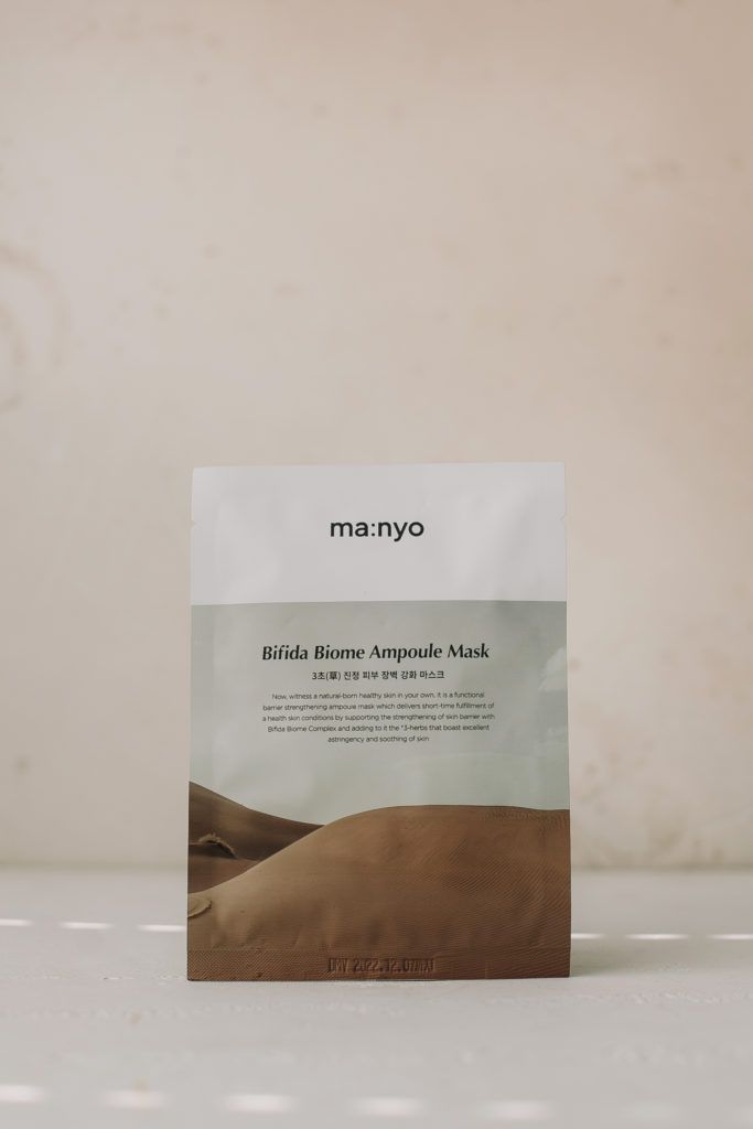 Маска тканевая одноразовая с бифидобактериями Manyo Bifida Biome Ampoule Mask 30g