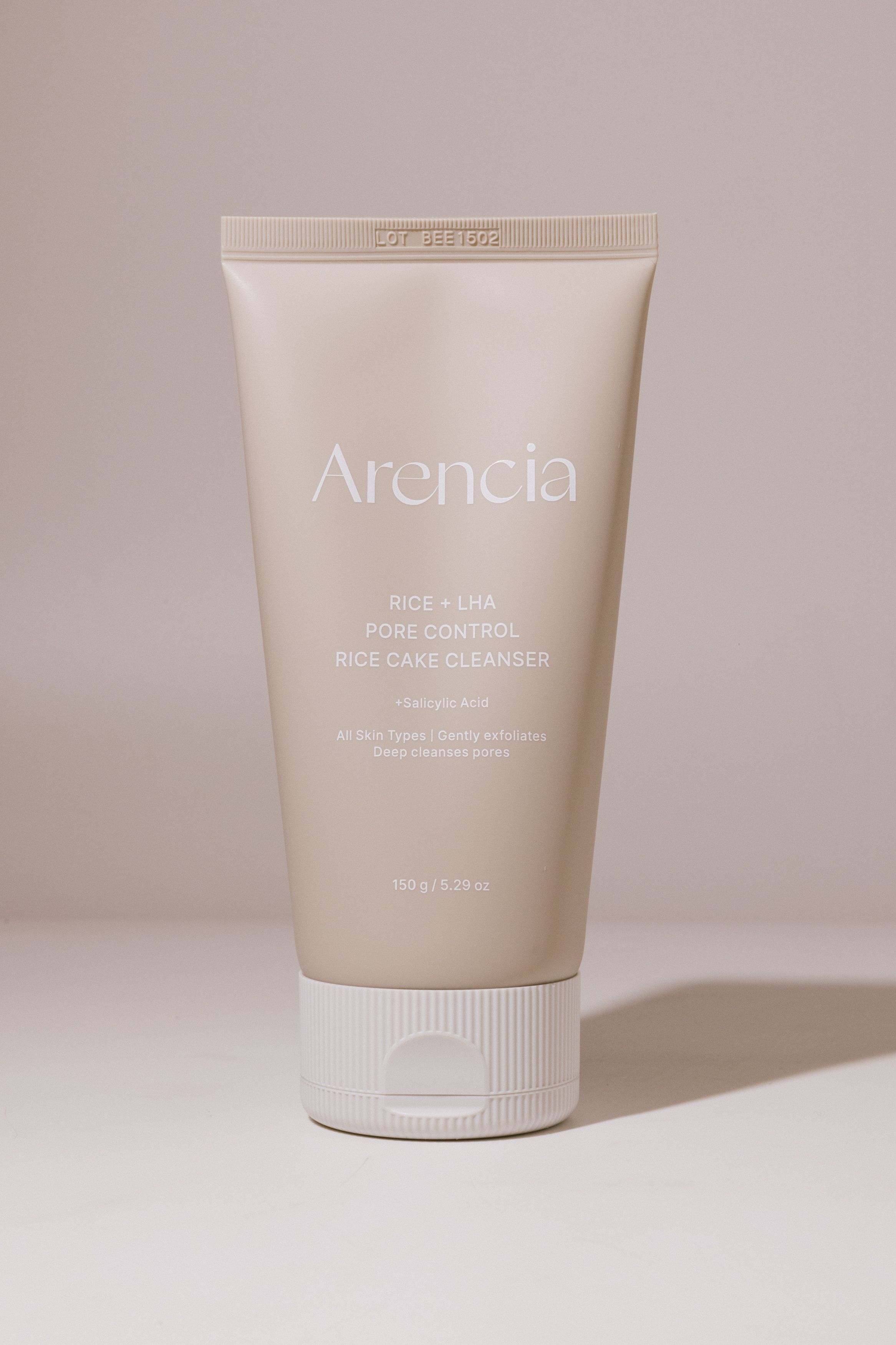 

Пенка для умывания с кислотами Arencia Rice + LHA Pore Control Rice Cake Cleanser 150g