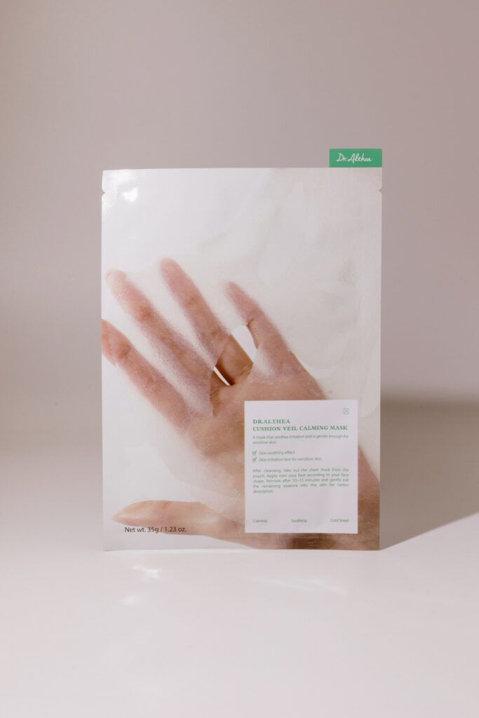 Тканевая маска с охлаждающим эффектом Dr. Althea Cushion Veil Calming Mask 35g