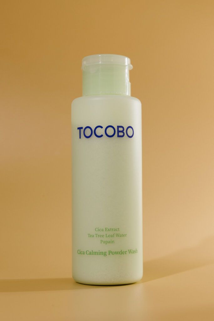 Энзимная пудра с экстрактом центеллы TOCOBO Cica Calming Powder Wash 50g