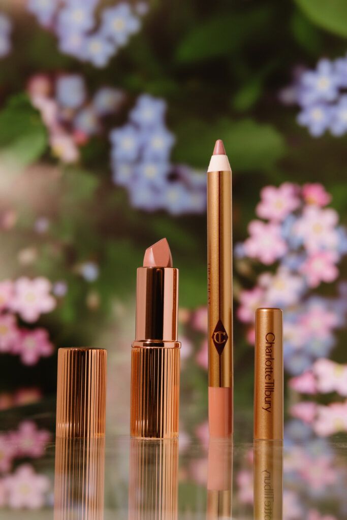 Набор для макияжа губ Charlotte Tilbury Mini Pillow Talk Kit [Pillow Talk] 1,5g/0,8g