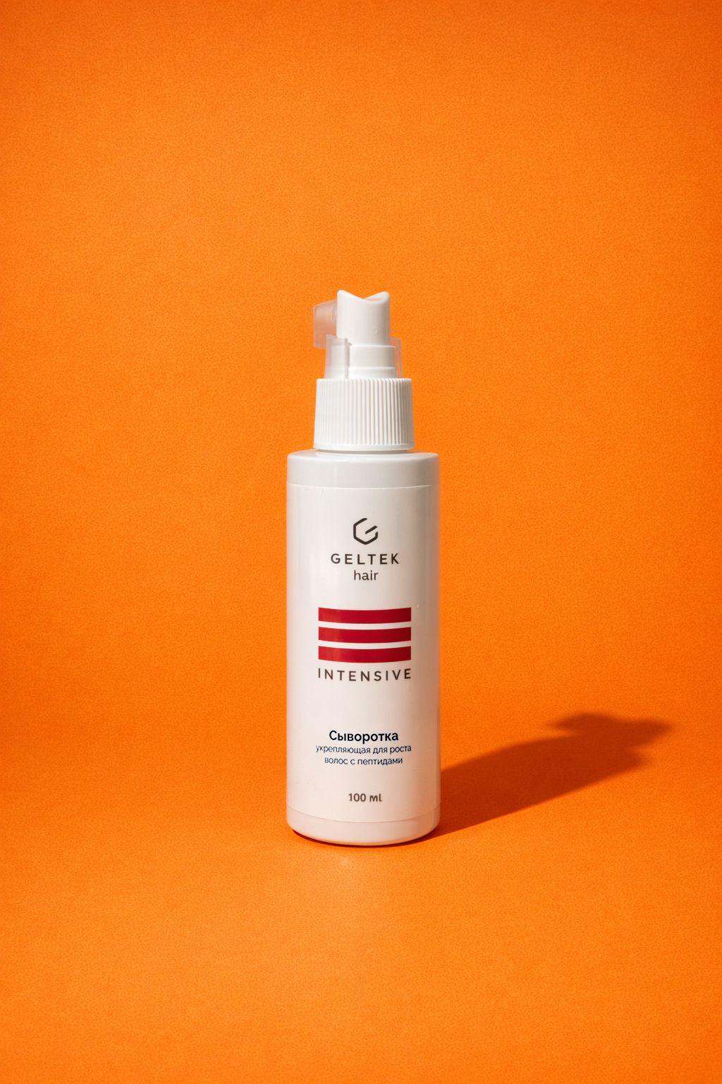 Сыворотка укрепляющая для роста волос с пептидами Geltek 100мл 3264₽