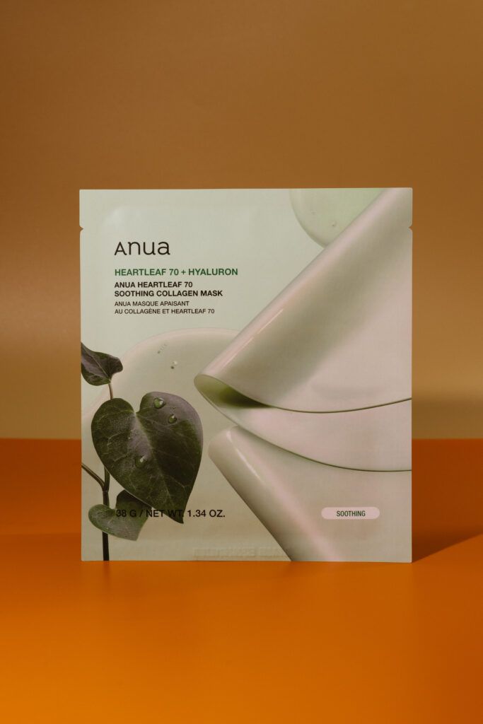 Гидрогелевая маска для лица Anua Heartleaf 70 Soothing Collagen Mask 38g