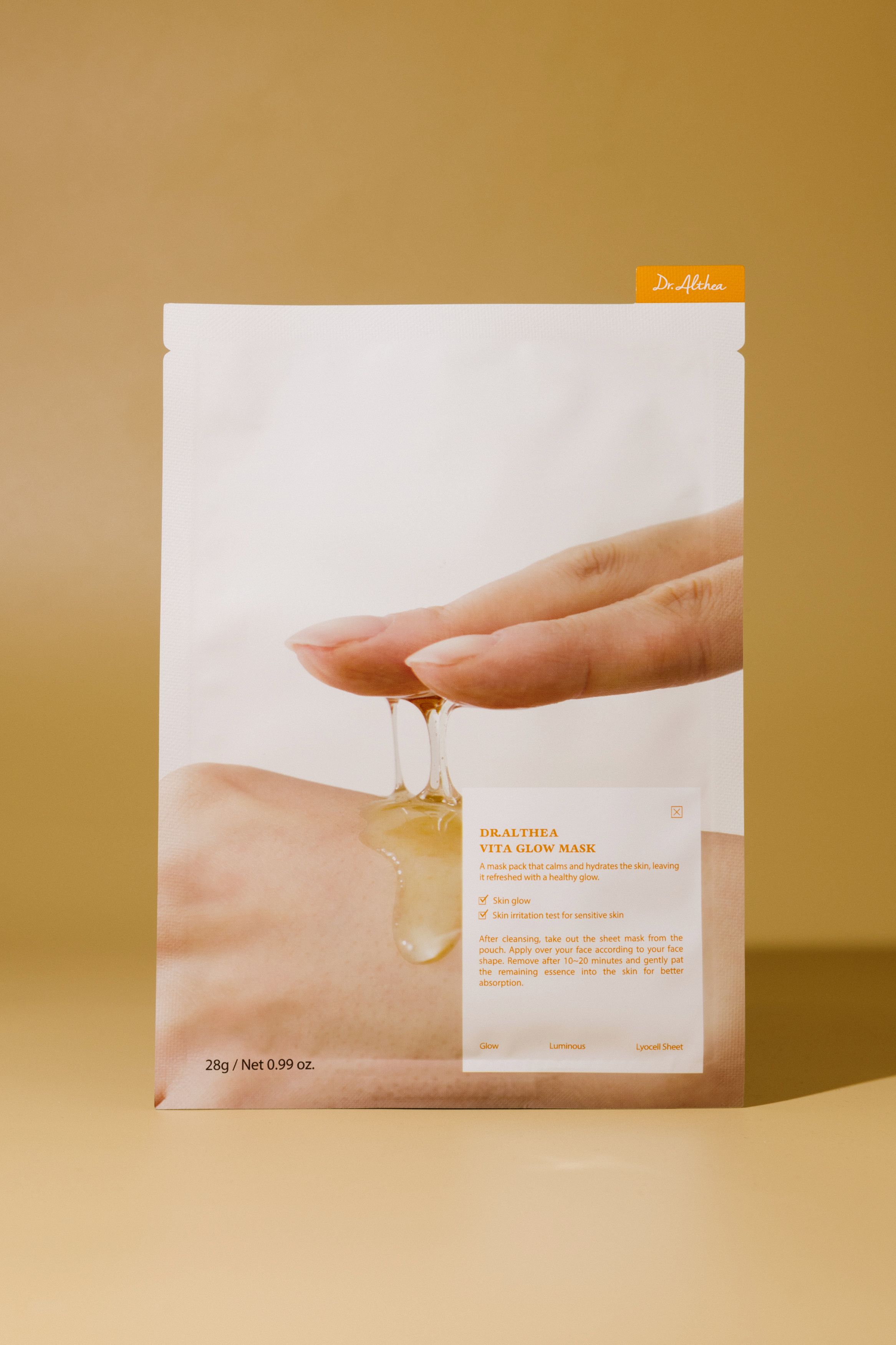 

Тканевая маска для лица витамин С Dr. Althea Vita Glow Mask, 1 шт