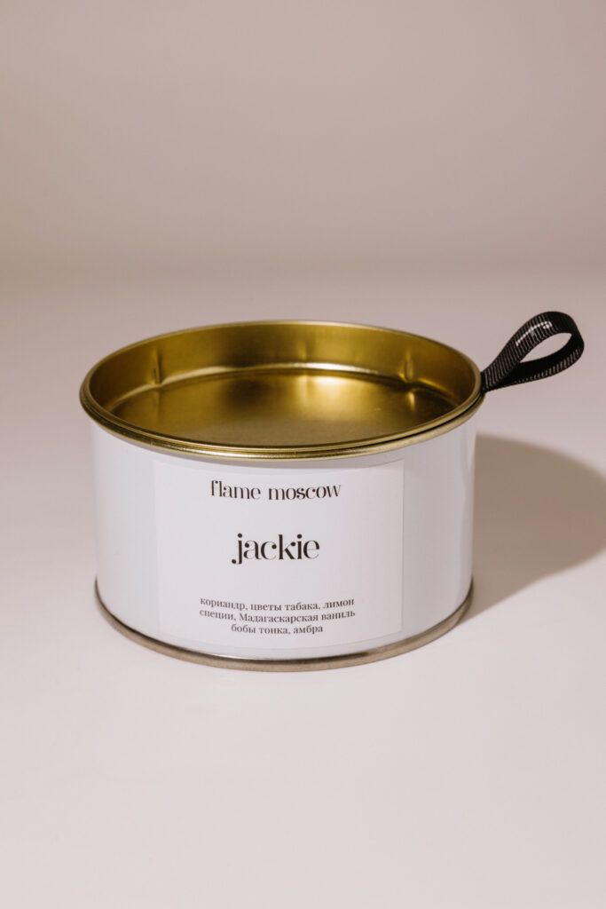 Свеча в металле Flame Moscow Jackie 310ml