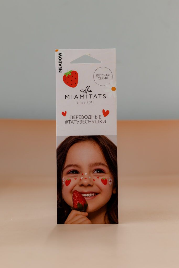 Переводные тату-веснушки (для одного нанесения) MIAMITATS KIDS Meadow