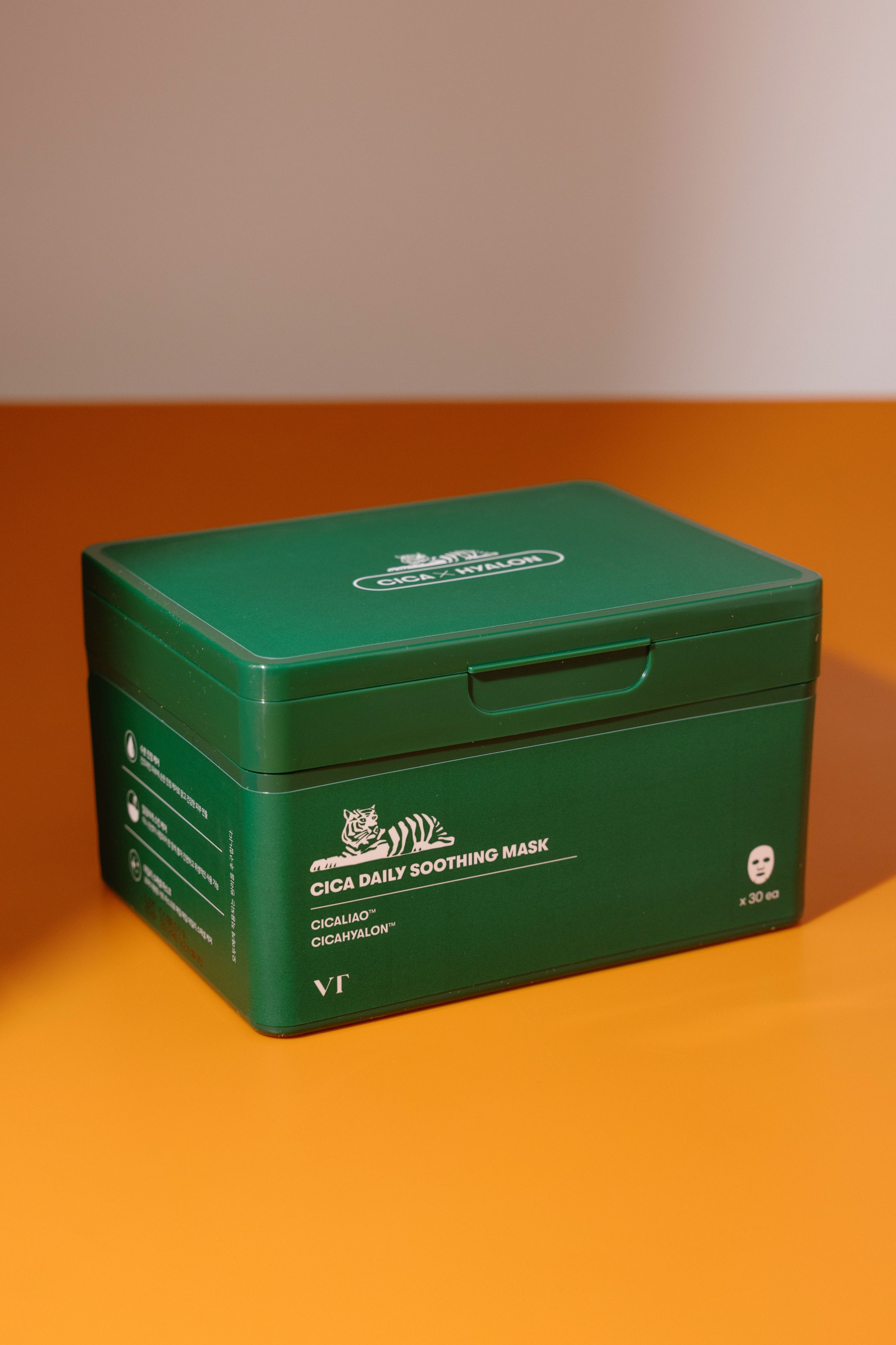 

Успокаивающие маски с центеллой VT Cica Daily Soothing Mask (30шт) 350г