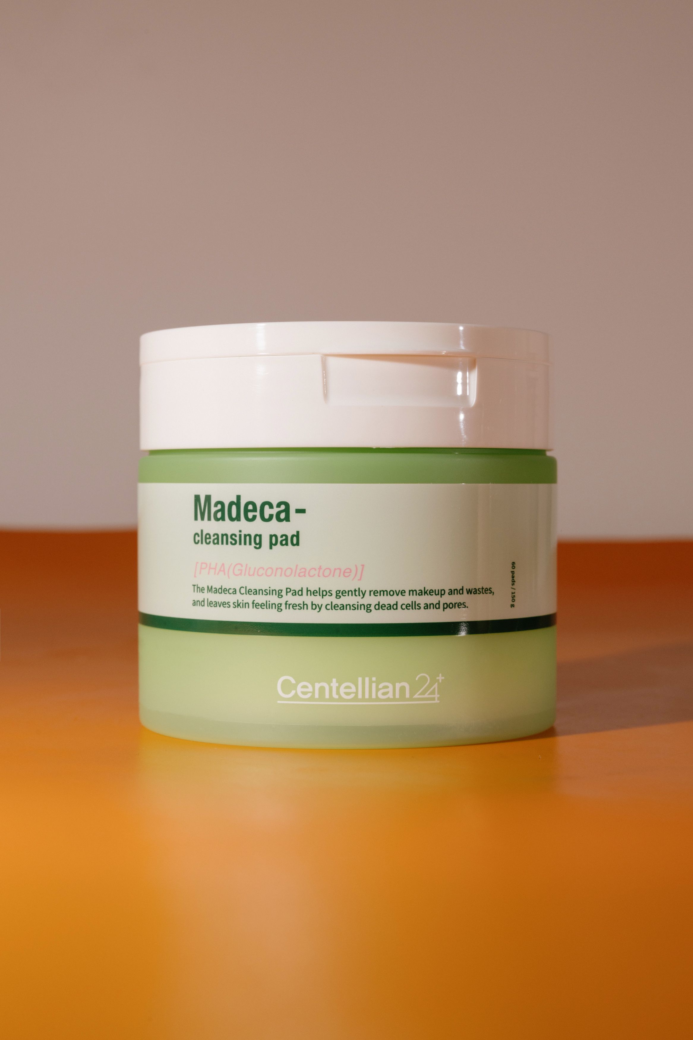 Пэды для лица отшелушивающие с PHA-кислотой Centellian24 Madeca PHA Cleansing Pad 60шт