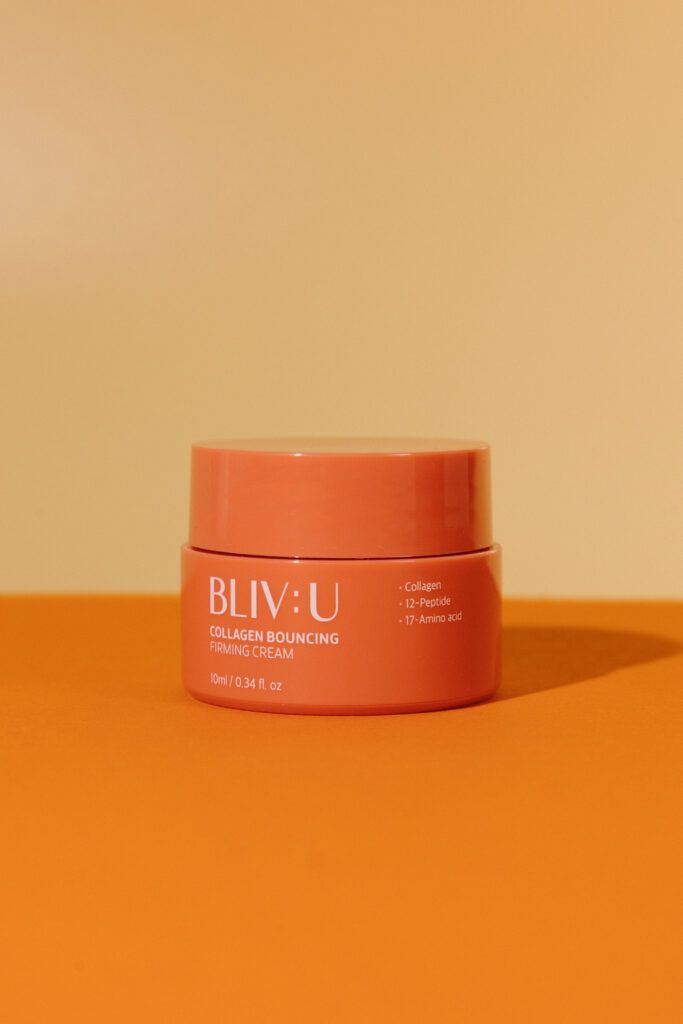 Коллагеновый крем для тургора кожи с пептидами BLIV:U Collagen Bouncing Firming Cream 10ml