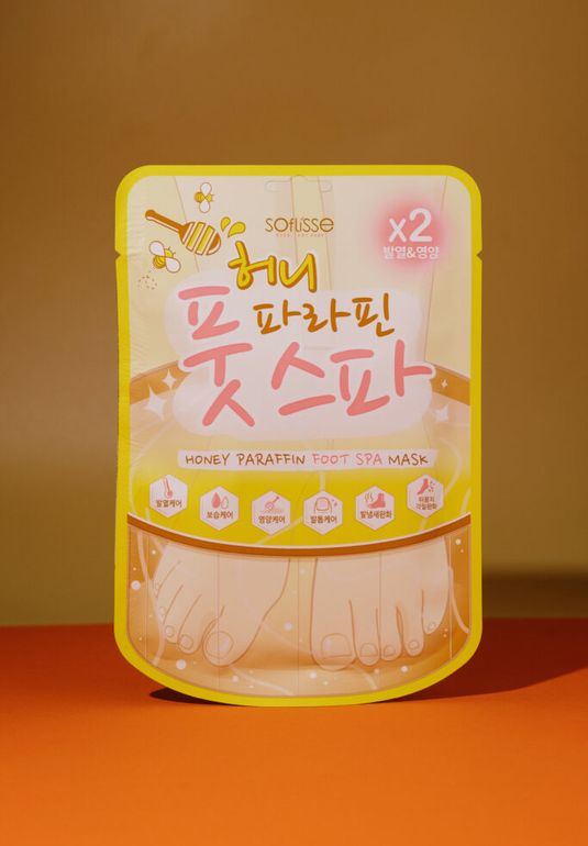 Маска для ног с медом и парафином soflisse Honey Paraffin Foot Spa Mask 18g