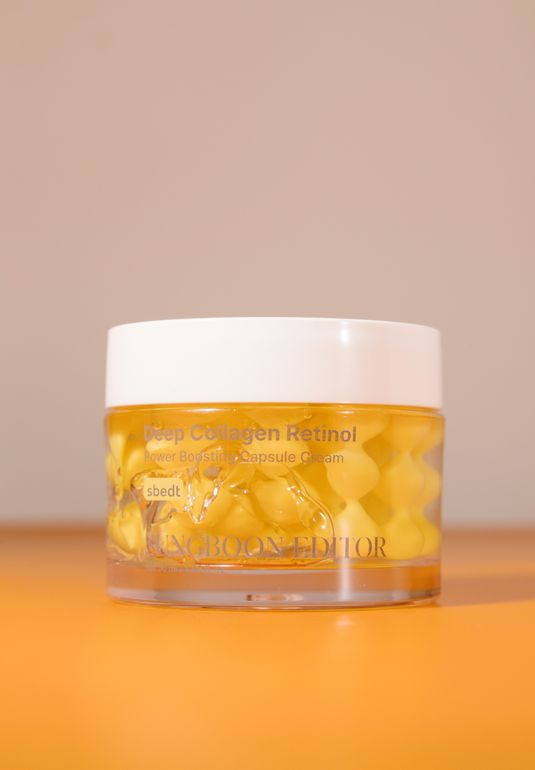 Капсульный крем с коллагеном и спикулами Sungboon Editor Deep Collagen Retinol Power Boosting Capsule Cream 50мл