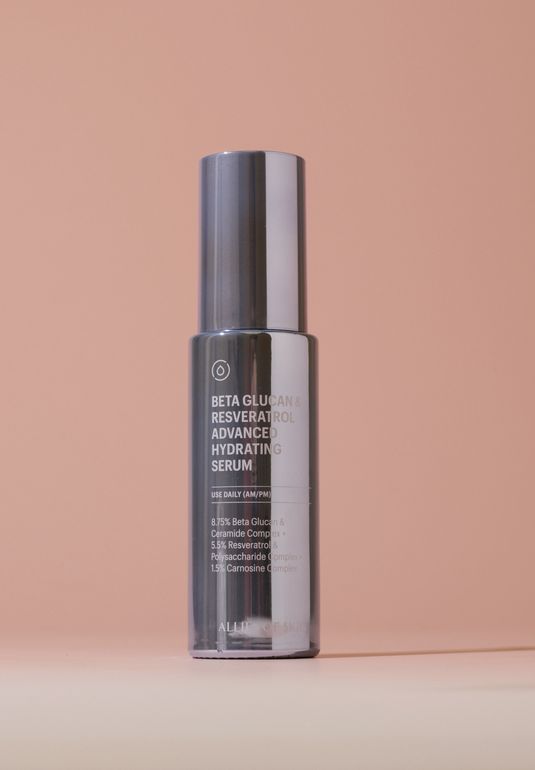 Восстанавливающая сыворотка с бета-глюканом и ресвератролом ALLIES OF SKIN Beta Glucan&Resveratrol Advanced Hydrating Serum 30мл