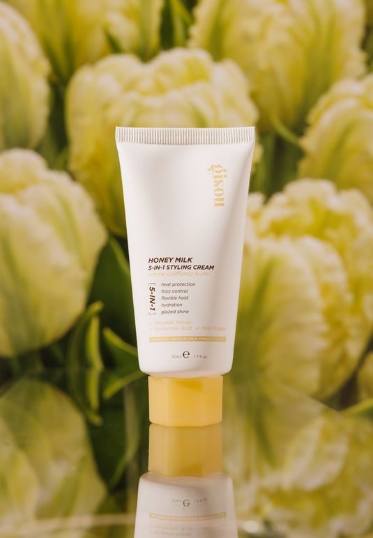 Крем-молочко для укладки волос gisou Honey Milk 5-in-1 Styling Cream 50мл