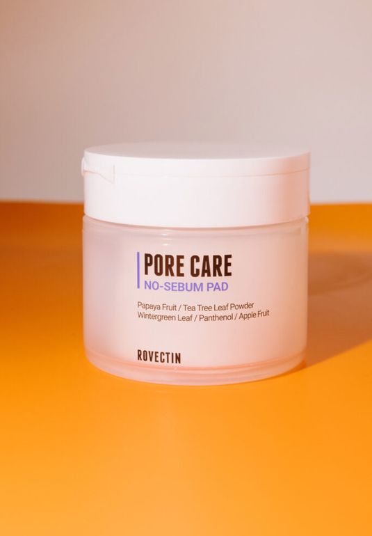 Тонер - пэды для работы с порами ROVECTIN Pore Care No-Sebum Pad 60шт