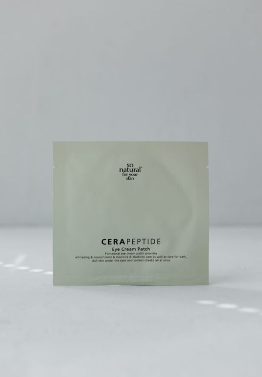 Крем-патч для кожи вокруг глаз So Natural Cera Peptide Eye Cream Patch 2.6g