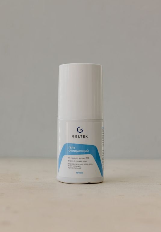 Почти даром// Гель очищающий Geltek 100 ml 