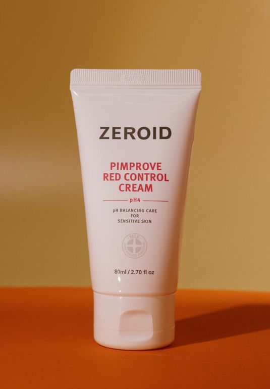 Рh балансирующий крем для сухой и чувствительной кожи ZEROID Pimprove Red Control Cream PH4 80 ml