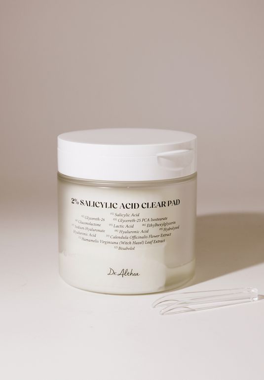 Тонер-пэды для лица отшелушивающие с салициловой кислотой Dr. Althea 2% Salicylic Acid Clear Pad 60шт 