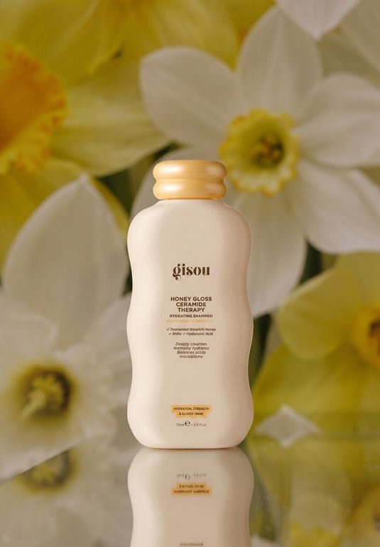 Питательный шампунь для волос gisou Honey Gloss Ceramide Therapy Hydrating Shampoo 75мл