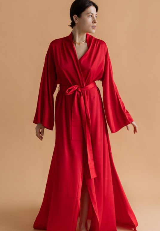 Кимоно Красное Рост 175-185 см