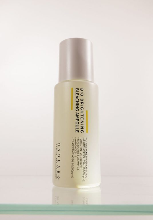 Концентрированная ампула для ухода за пигментированной и тусклой кожей USOLAB Bio Brightening Bleaching Ampoule 50ml