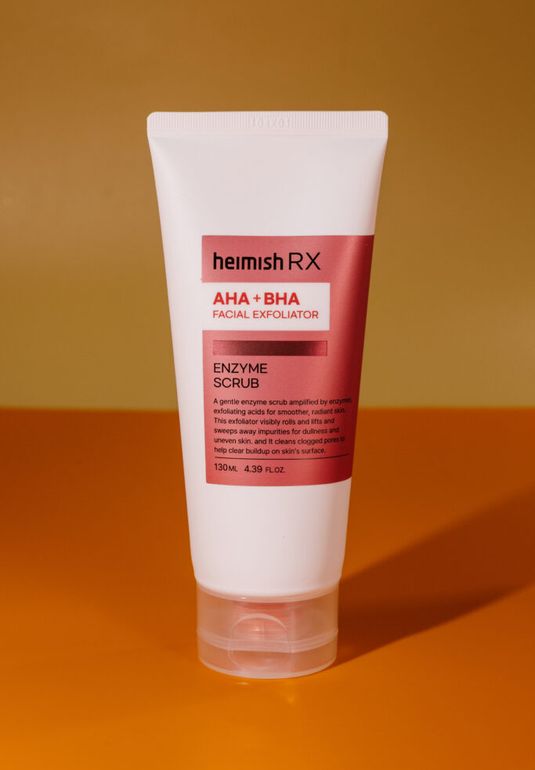 Энзимный скраб для лица HEIMISH RX AHA + BHA Facial Exfoliator Enzyme Scrub 130ml