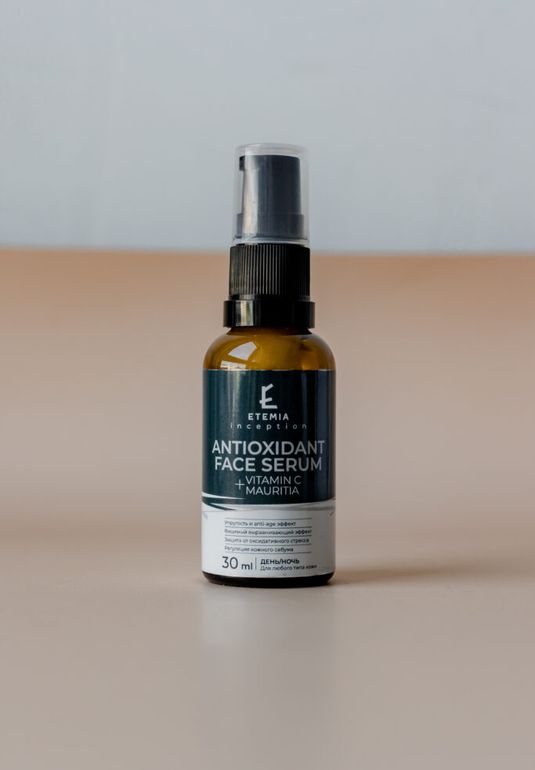 Антиоксидантная сыворотка для лица ETEMIA Antioxidant Face Serum Vitamin C + Mauritia 30 ml