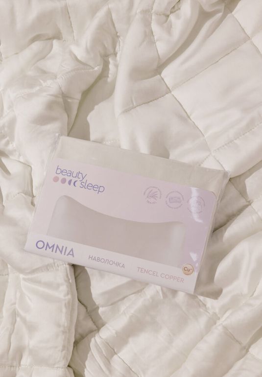 Наволочка из тенселя цвет Copper Blend Beauty Sleep Omnia