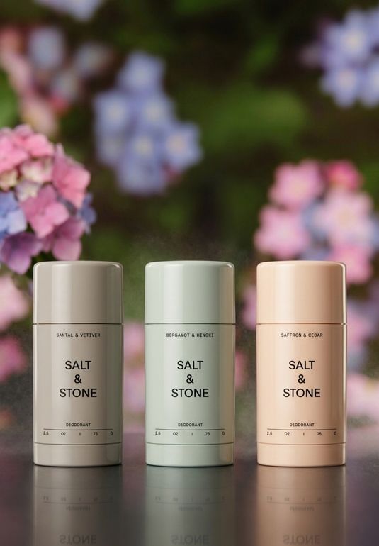 Набор стойких дезодорантов в дорожном формате Salt&Stone Mini Deodorant Discovery Gift Set 3*28г