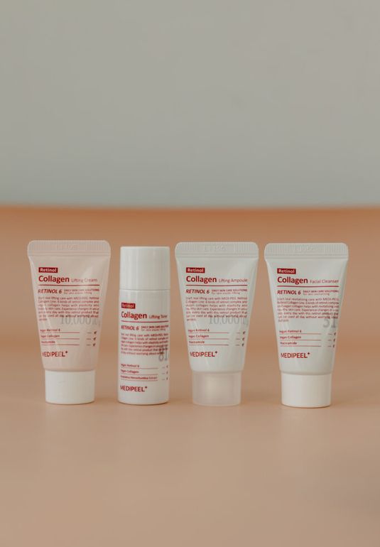 Набор миниатюр с коллагеном и ретинолом MEDI-PEEL Retinol Collagen Lifting Trial Kit (20ml+15ml+20ml)
