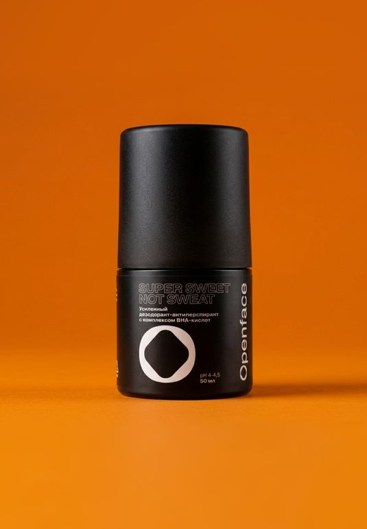 Усиленный дезодорант-антиперспирант с кислотами OPENFACE Super Sweet Not Sweat 50мл